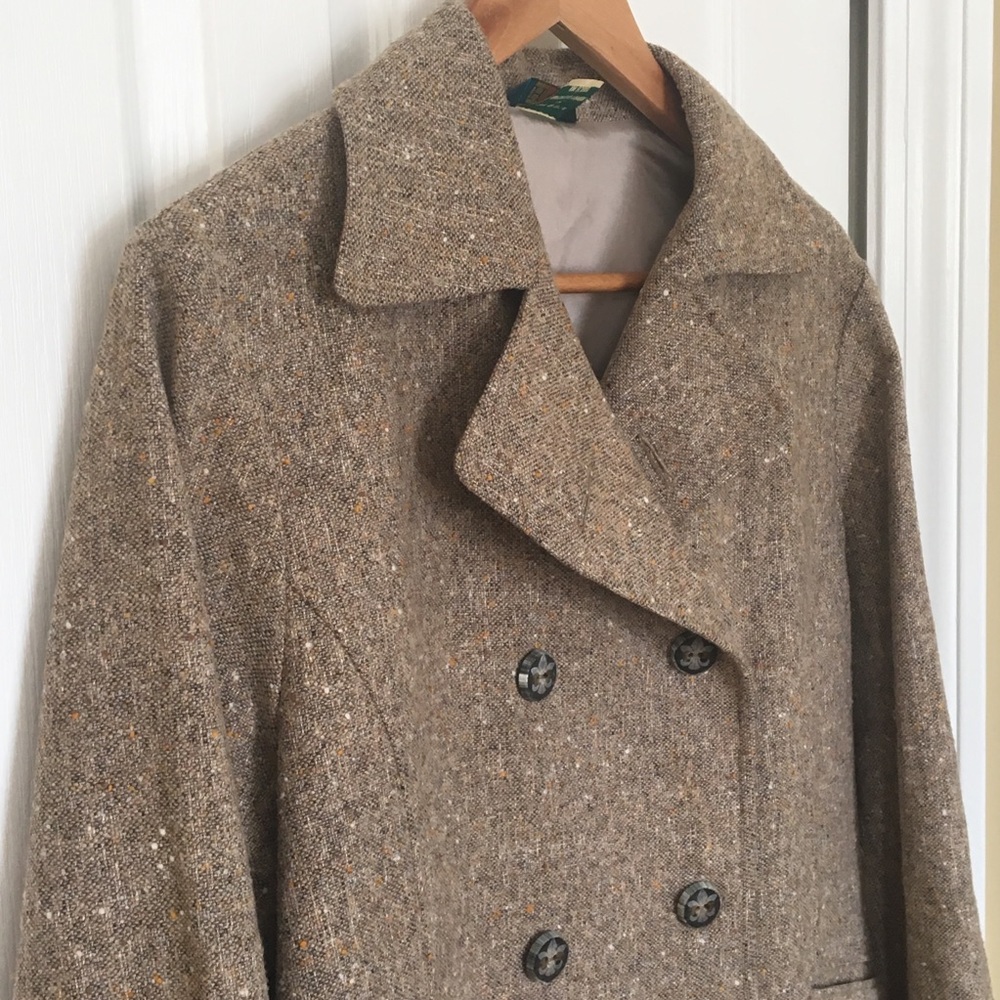 🍂 Double-Breasted Tweed Jacket - Picture 3 of 7